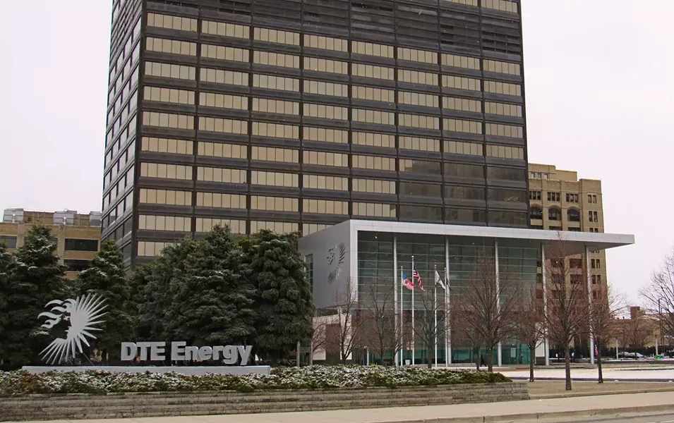 DTE Energy's downtown Detroit headquarters. - TOM PERKINS
