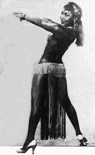 Lottie the Body in her prime. - MT ARCHIVES
