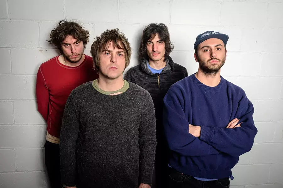 Paint Thinner: Paul Derochie, Jeff Arcel, Colin Simon, and Zak Bratto - PHOTO BY DOUG COOMBE
