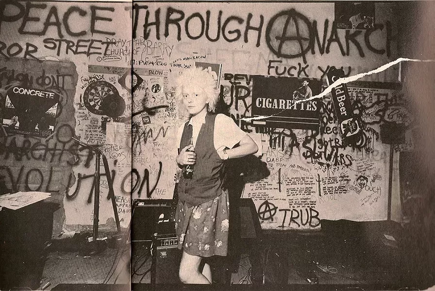 Larissa Stolarchuk in 1982. - COURTESY OF THIRD MAN RECORDS