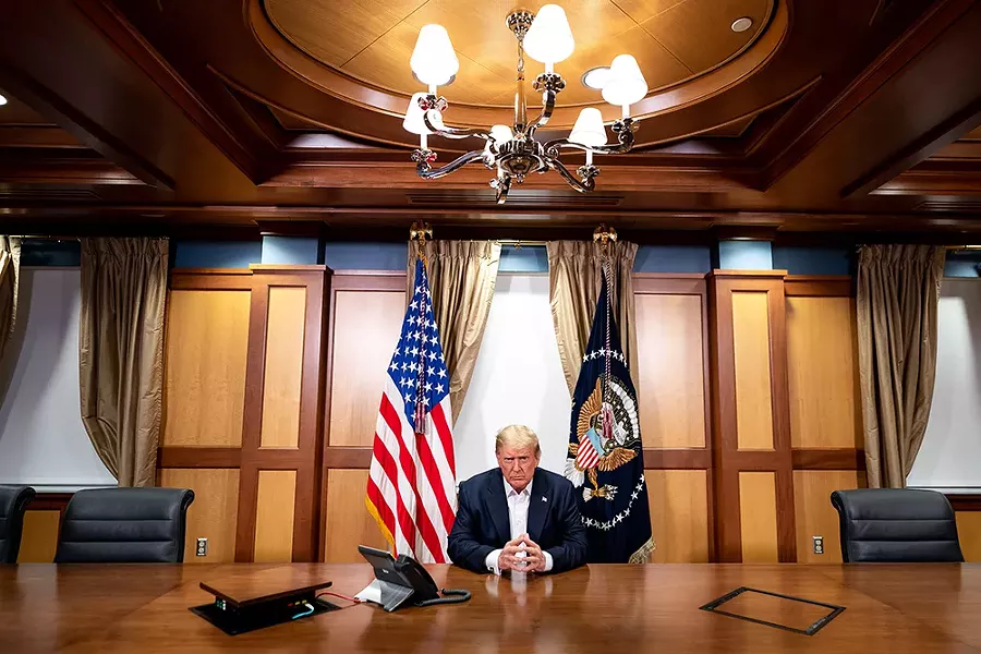 This isn’t about a principled stand for republican liberty in the face of democratic oppression. This is about power in its rawest, purest form. - THE WHITE HOUSE (PUBLIC DOMAIN)