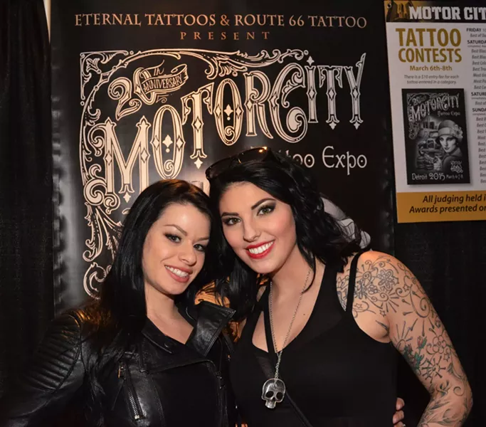 Motor City Tattoo Expo at Detroit Marriott at the Renaissance Center. - PHOTO BY MIKE PFEIFFER