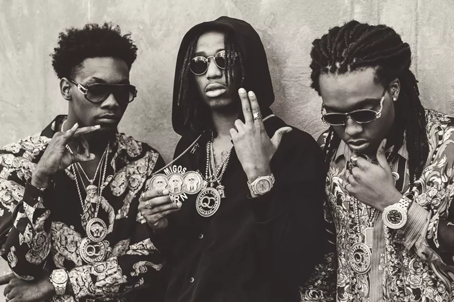 Yo Gott with Migos and Blac Youngsta @ the Masonic Temple.