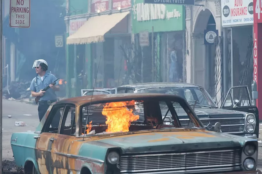 Still from the upcoming Detroit, the upcoming dramatization of the Motor City's infamous 1967 summer of civil unrest. - ANNAPURNA PICTURES