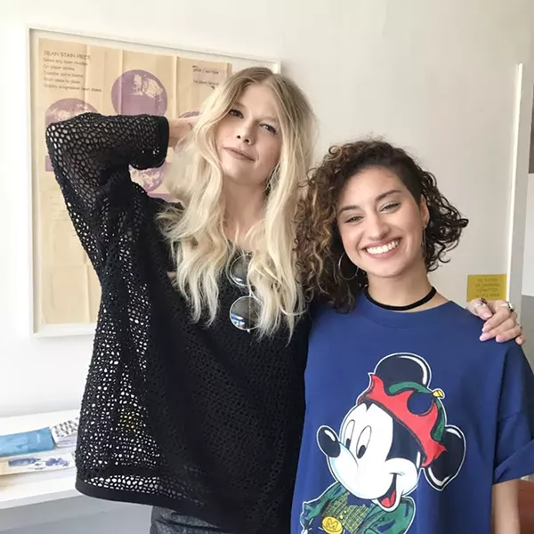 The author and Asciutto, both very blazed. - COURTESY PHOTO
