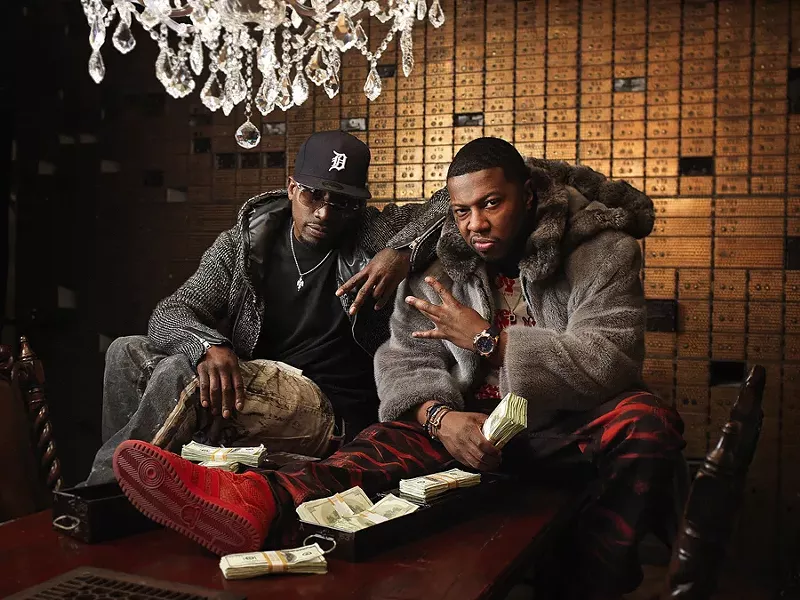 Chedda Boy Malik and K-Deezy. - JENNY RISHER