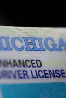 Michigan's driver's license.