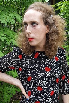 Shoshanna Ruth Wechter, a queer rights advocate in Ypsilanti who helped push for the city to fly the trans pride flag.