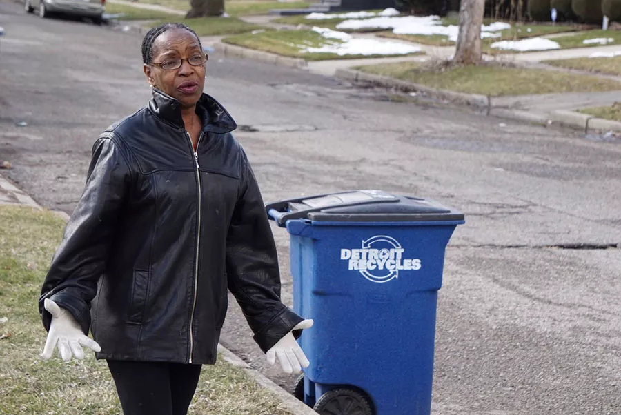 Sandra Turner-Handy is community engagement director for the Michigan Environmental Council and has been a tireless advocate of curbside recycling. - JAY JURMA