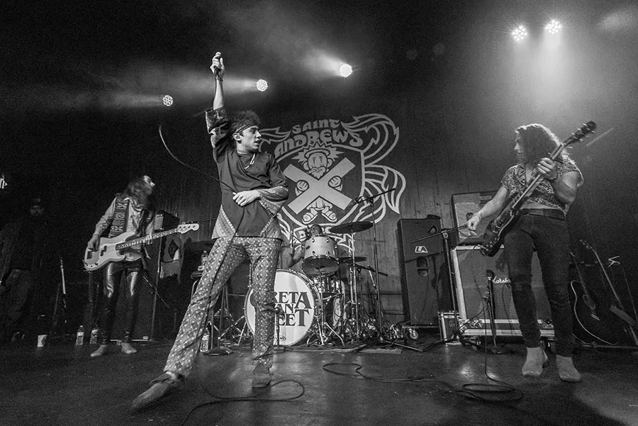 Greta Van Fleet perform at Saint Andrew’s Hall in 2017. - DOUG COOMBE