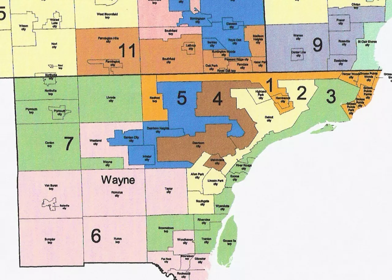 michigan precinct map