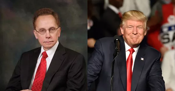 Warren Mayor Jim Fouts has a mouth as filthy as President Donald Trump's. - CITY OF WARREN, EVAN EL-AMIN/SHUTTERSTOCK.COM