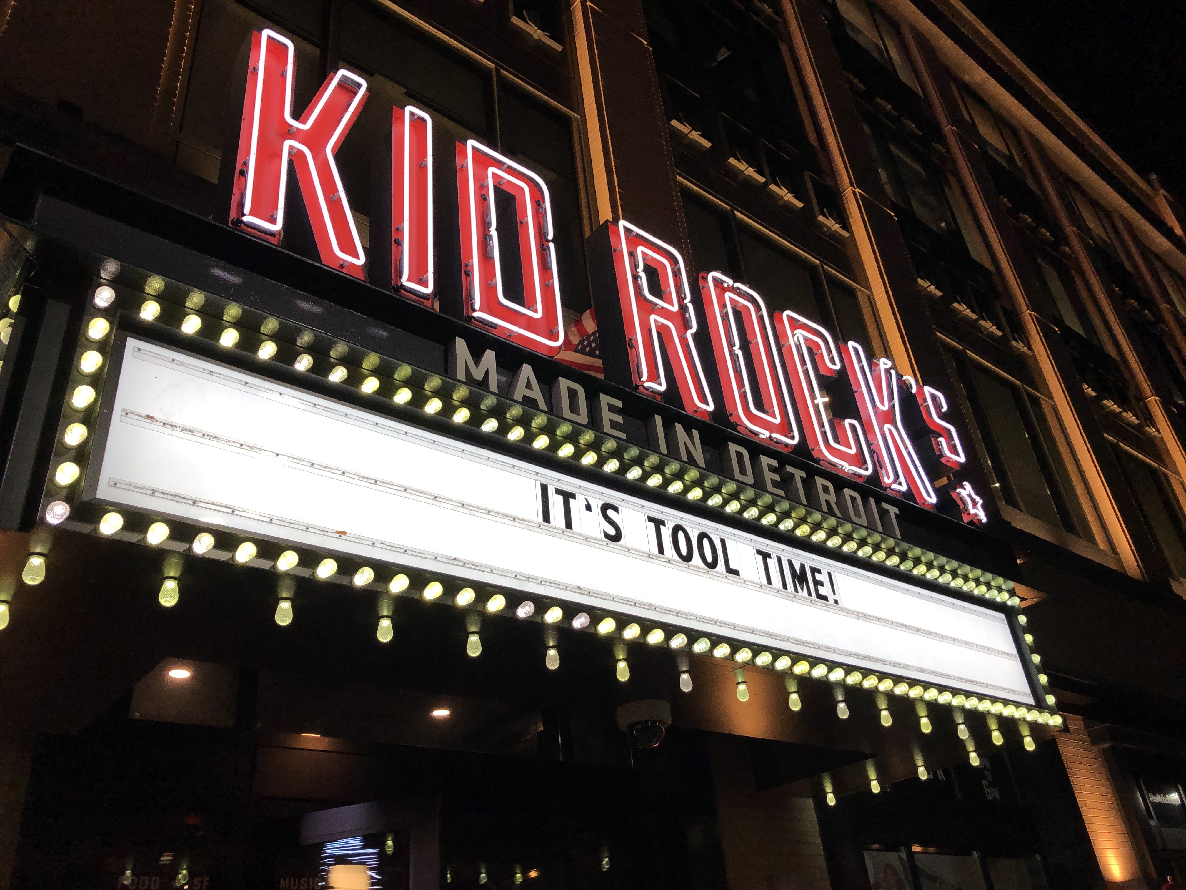 Kid Rock Detroit Seating Chart