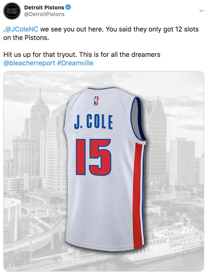j cole all star jersey