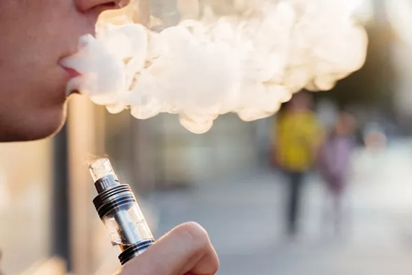 The Centers for Disease Control and Prevention later linked the ailment EVALI to an additive found in unregulated THC vaping products. - SHUTTERSTOCK.COM