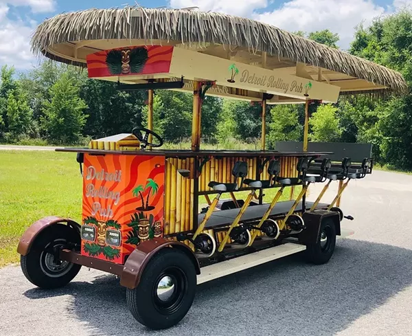 A tiki-themed pedal pub is coming to Detroit - Vimarsana News