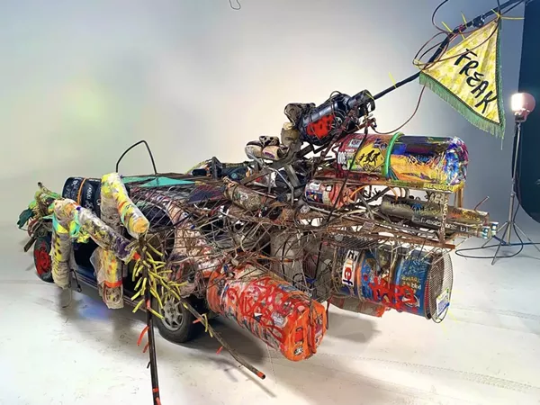 Detroit's iconic cockroach car is up for auction for charity