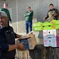 Chef Maxcel Hardy of Detroit’s Coop Caribbean Fusion donated perishable food to the homeless and needy when all dine-in restaurants were ordered to close due to the coronavirus. Chef Maxcel Hardy of Detroit’s Coop Caribbean Fusion donated perishable food to the homeless and needy when all dine-in restaurants were ordered to close due to the coronavirus.