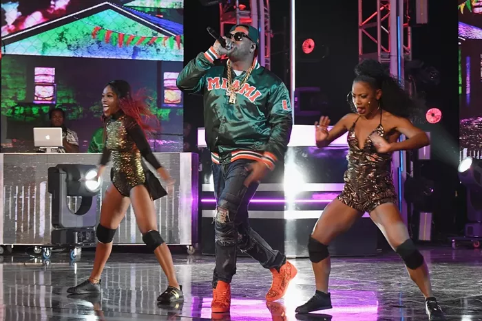 Cockiness was the brand of the Heat's Big 3. Flo Rida's "We Already Won" is practically the anthem of that time. - PHOTO BY PARAS GRIFFIN/GETTY IMAGES FOR BET