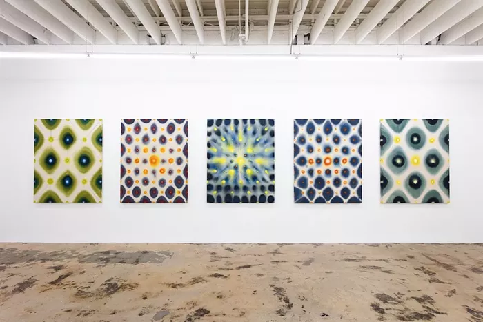 "Heat Transfer" is an exhibition of Bhakti Baxter's paintings and drawings, on view now through July 31 at the Nina Johnson Gallery. - PHOTO BY BHAKTI BAXTER AND NINA JOHNSON GALLERY