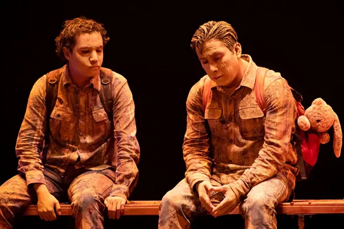 Los Pinches Chamacos, from Mexico City, Mexico, presents Papa Esta En La Atlantida (Papa Is in Atlantis), a story of orphanhood and the mutual loyalty of two brothers. - PHOTO COURTESY OF ALMA CURIEL