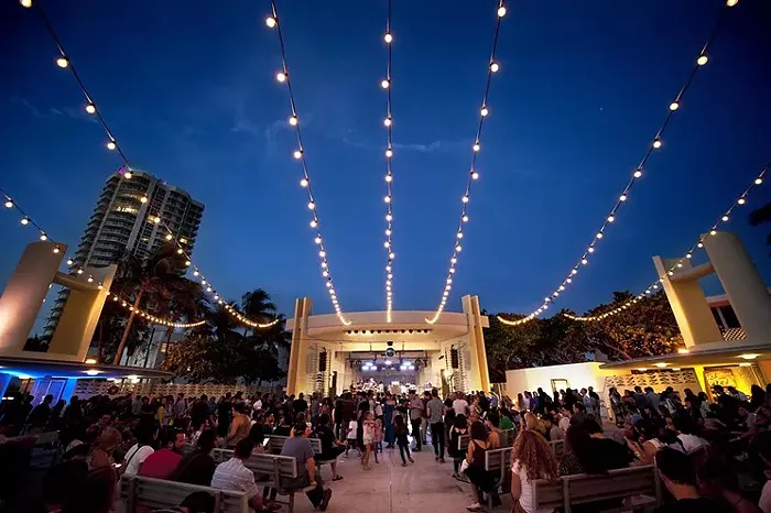 The North Beach Bandshell's July events have been canceled or postponed. - PHOTO BY LUIS OLAZABAL FOR RHYTHM FOUNDATION