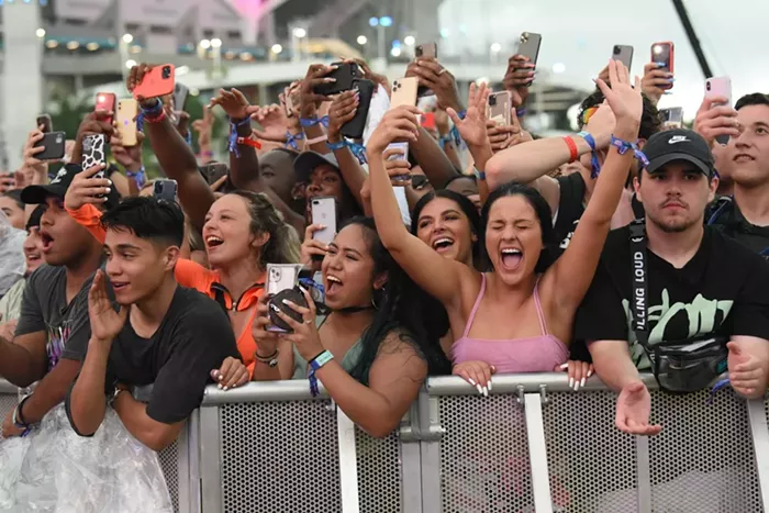 Fans were eager to see their favorite acts at Rolling Loud. View more photos from day one of Rolling Loud Miami here. - PHOTO BY MICHELE EVE SANDBERG