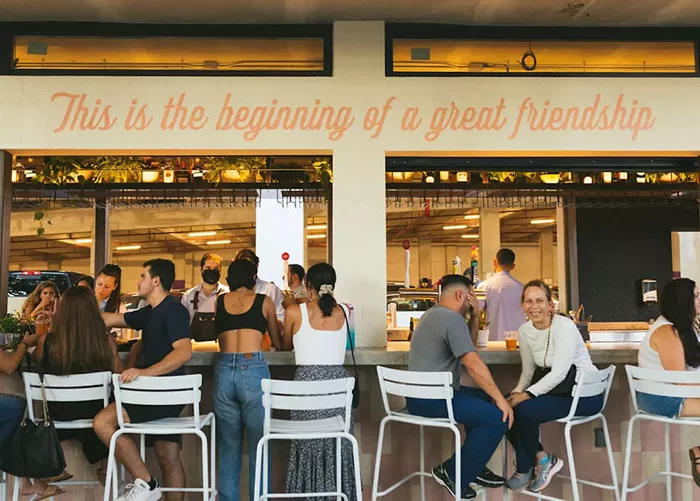 The Doral Yard has officially opened its extension, known as the Backyard. - PHOTO COURTESY OF DORAL YARD