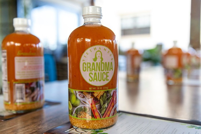 La sauce grand-mère de Jon Nguyen est le produit d'une collaboration avec sa mère, la grand-mère du fils du chef/propriétaire Tran An. - PHOTO AVEC L'AUTORISATION DE TRAN AN