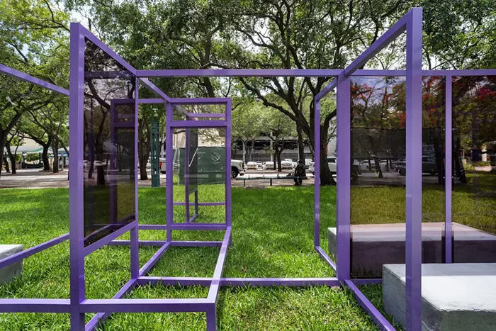 "Moving Interlude" by GeoVanna Gonzalez is at the Plaza at Government Center. - PHOTO COURTESY OF ZACHARY BALBER