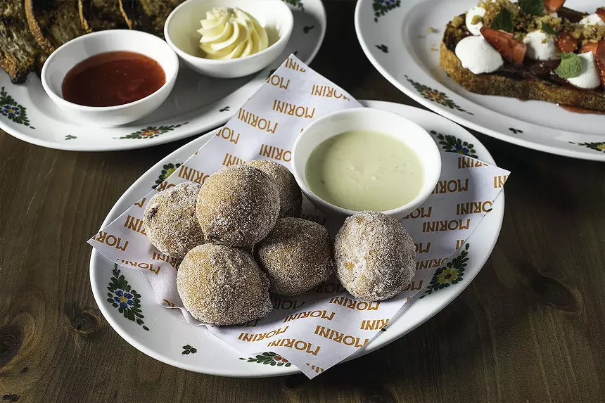 Osteria Morini's brunch menu gets a "groovy" makeover on Saturday, September 11. - PHOTO COURTESY OF OSTERIA MORINI