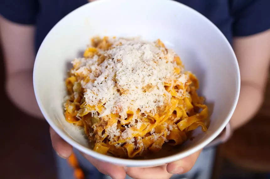 Handmade pasta is a specialty at Osteria Morini in Miami Beach. - PHOTO BY ANTHONY LEO