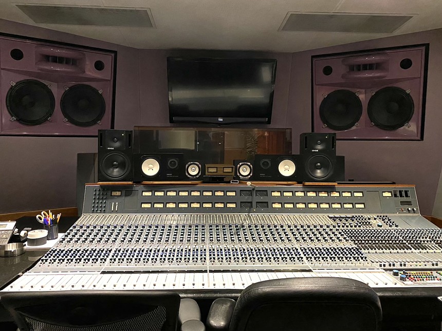 Studio C aux Criteria Recording Studios où des parties des rumeurs de Fleetwood Mac ont été faites. - PHOTO PAR JESSICA GIBBS