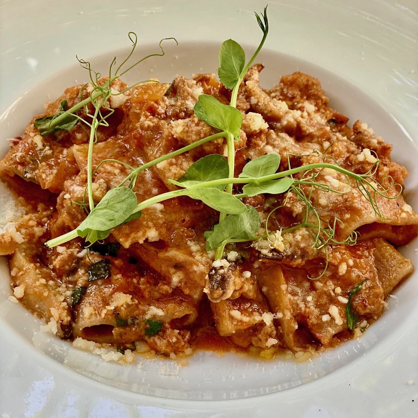 Rigatoni at Fiola - PHOTO COURTESY OF FIOLA