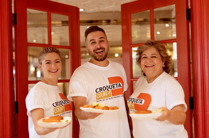 Rejoignez la famille Andrade pour célébrer le comté de Croqueta, un pop-up d'une semaine inspiré par le 44e anniversaire du restaurant Islas Canarias.  - PHOTO AVEC L'AUTORISATION DU COMTÉ DE CROQUETA