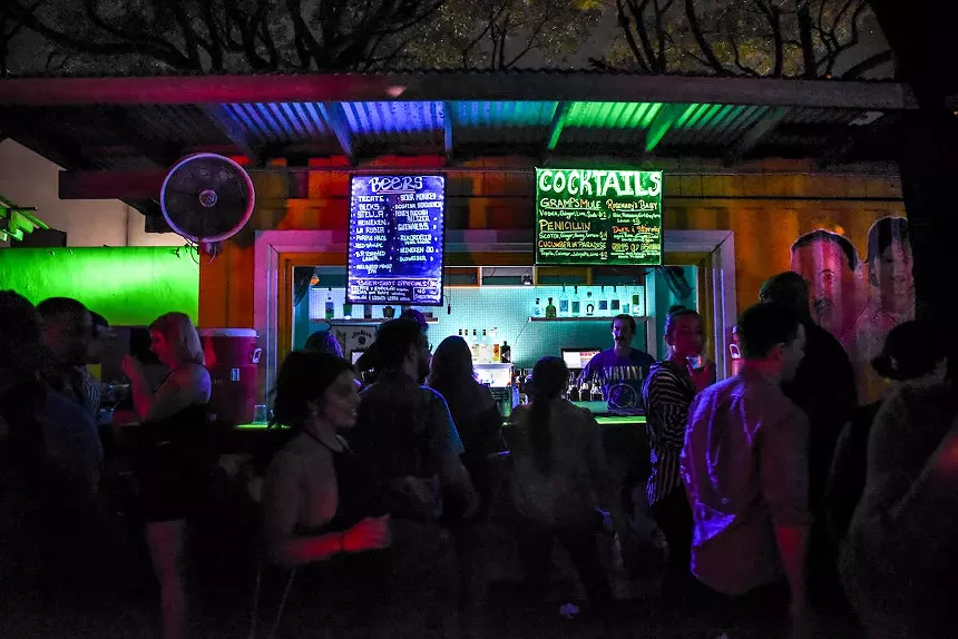 Gramps is one of the remaining bars in the neighborhood that have yet to institute a cover charge. - PHOTO BY MICHELE EVE SANDBERG