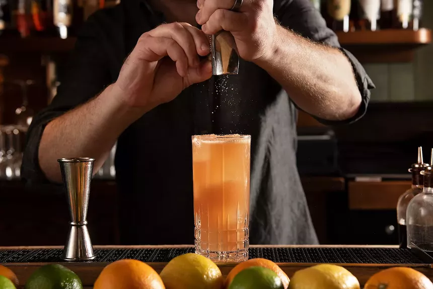 The "Belle View" is among the cocktails that will be available as part of the Dead Rabbit pop-up. - PHOTO COURTESY OF ENZO CANGEMI AND THE RITZ-CARLTON