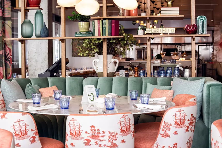 Icebox Cafe dining room - PHOTO BY JUAN FERNANDO