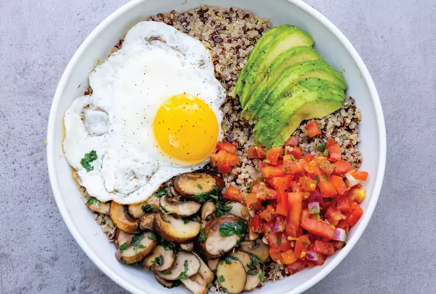 Carrot Express has debuted breakfast (available, for now, only at its new Brickell location). - PHOTO COURTESY OF CARROT EXPRESS