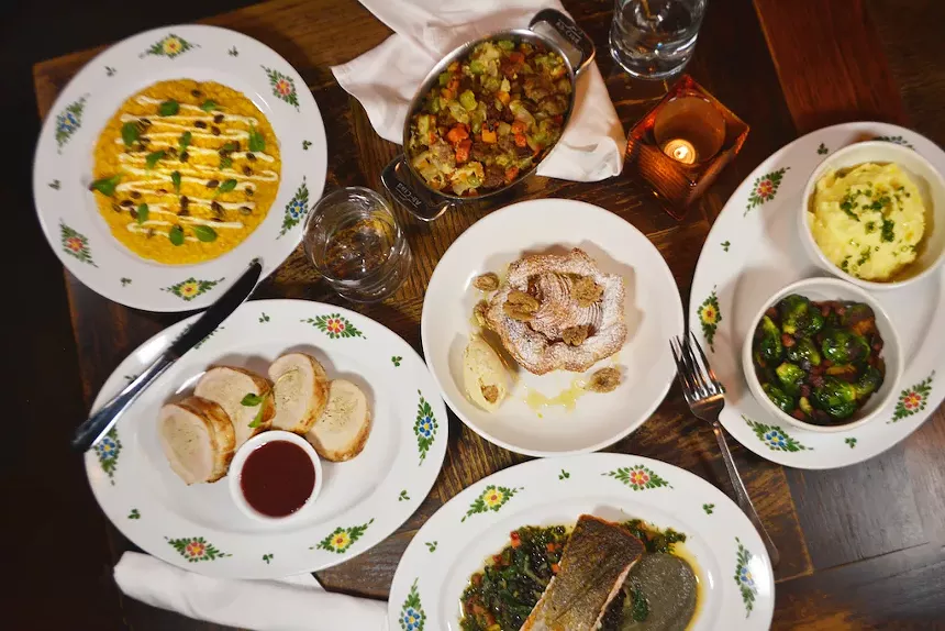 Osteria Morini's take-out feast - PHOTO BY SHANNON REARDON
