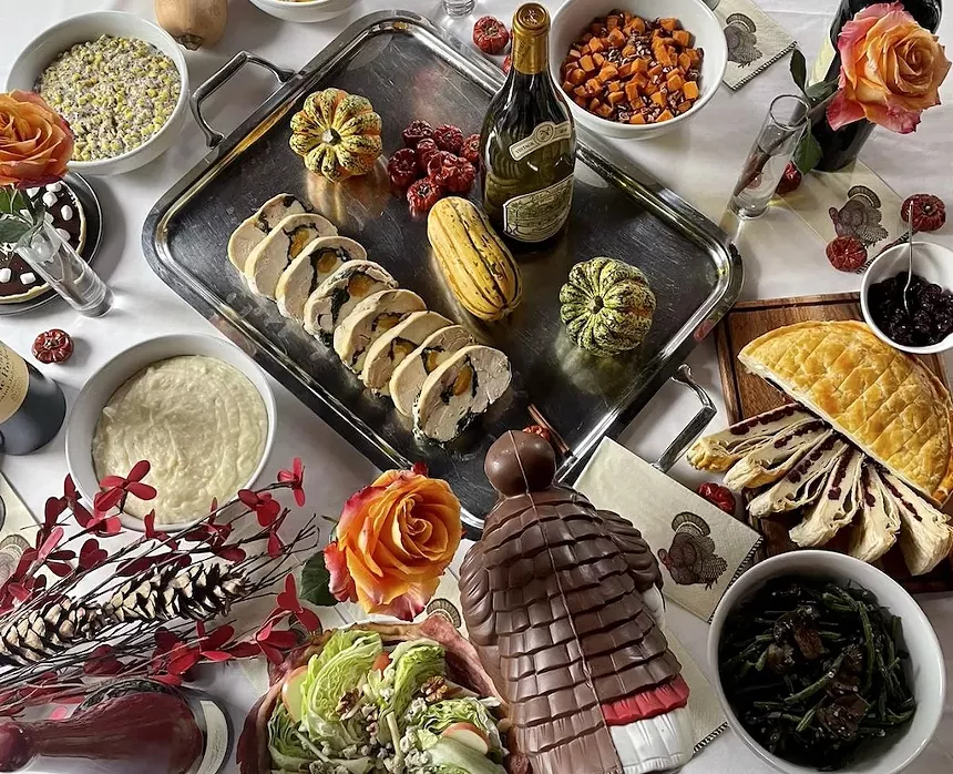 Semilla's Thanksgiving Spread - PHOTO COURTESY OF SEMILLA