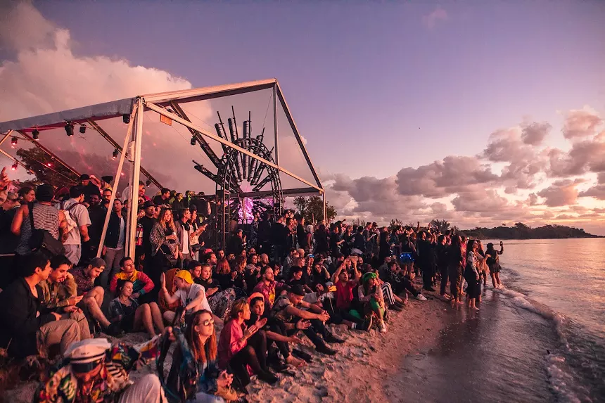 LOVE returns to Virginia Key Beach Park on Saturday, December 4th. - Image courtesy of love