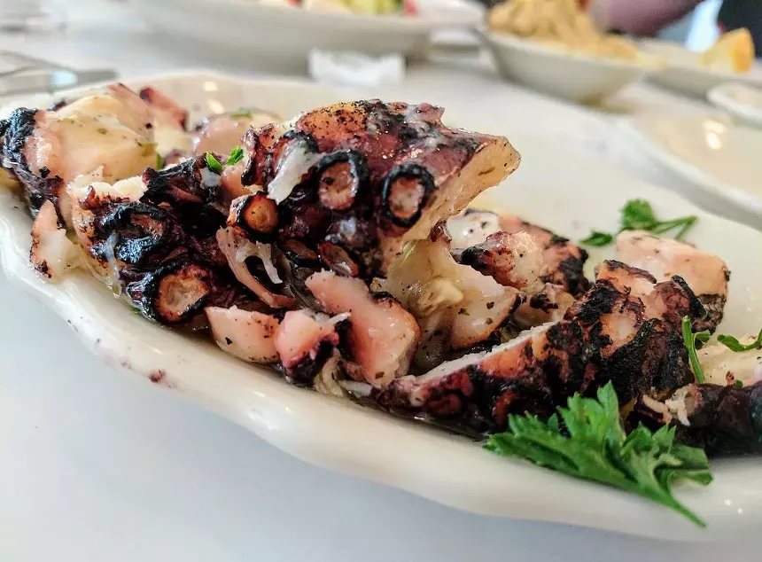 Greek Islands Taverna is a favorite of locals and tourists for its authentic Mediterranean fare. - PHOTO BY ALEX PASSAKOS