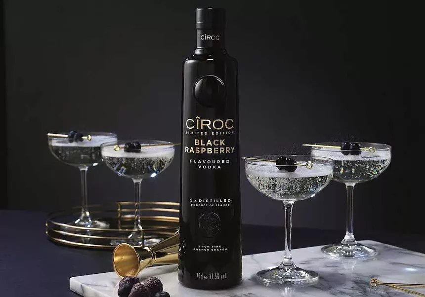 Vodka cocktails will flow during the Chateau Cîroc Art Basel event. - Image courtesy of CROC