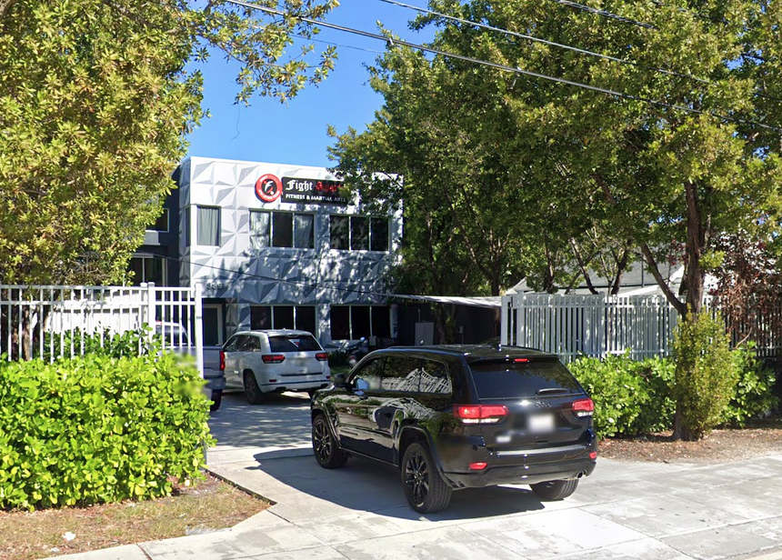 Fight Sports headquarters at 339 NE 61st St. in Miami's Little River neighborhood. - SCREENSHOT VIA GOOGLE STREET VIEW