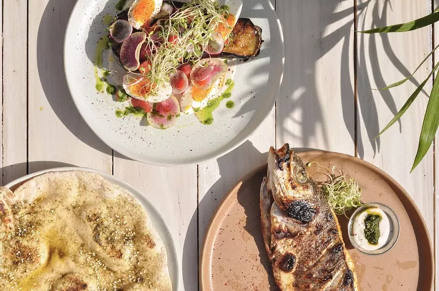 Abbalé Telavivian Kitchen is behind an intimate Shabbat dinner in Miami Beach. - PHOTO COURTESY OF ABBALÉ TELAVIVIAN KITCHEN/BRUSTMAN CARRINO PR
