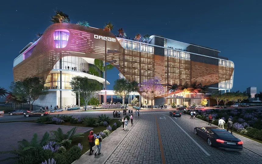 The Riverside Wharf complex will include the Dream Hotel. - DELIVERED WITH THE AUTHORIZATION OF RIVERSIDE WHARF