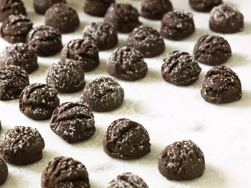 Chocolate treats at the annual Fairchild Festival of Chocolate. - PHOTO: CHRISTINA MENDENHALL