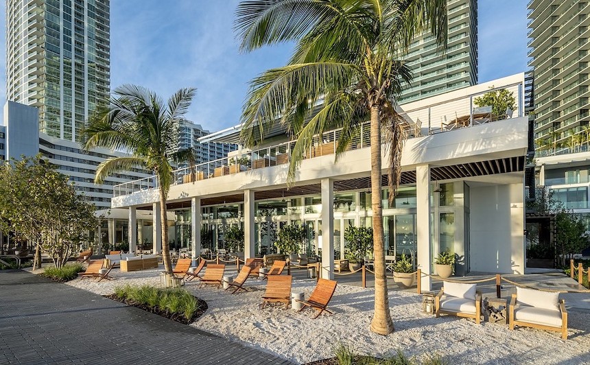 Amara at Paraiso is chef Michael Schwartz's "love letter to Miami," is located on Biscayne Bay.  PHOTO AUTHORIZATION OF AMARA AT PARAISO