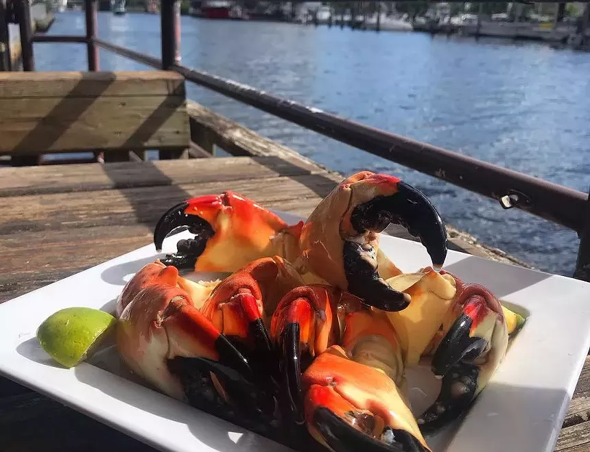 For more than half a century, Garcia's has served some of Miami's finest seafood on the banks of the Miami River. - PHOTO GOING FROM GARCIA'S SEAFOOD GRILL & FISH MARKET